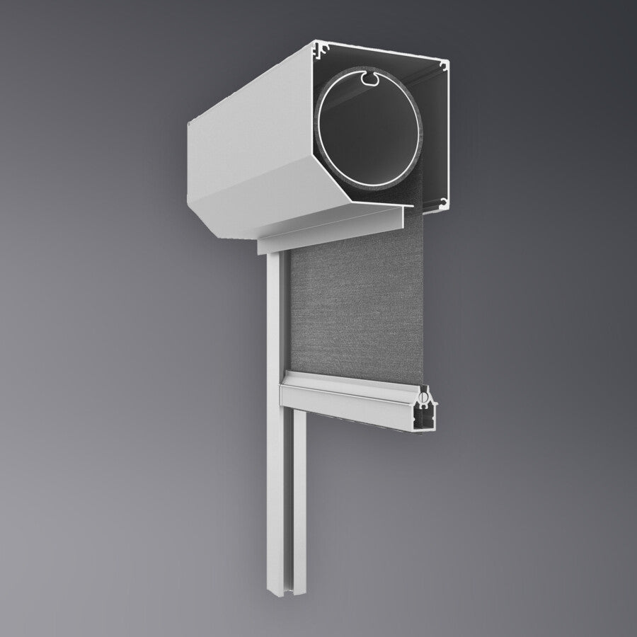 Screens met zijgeleiders
